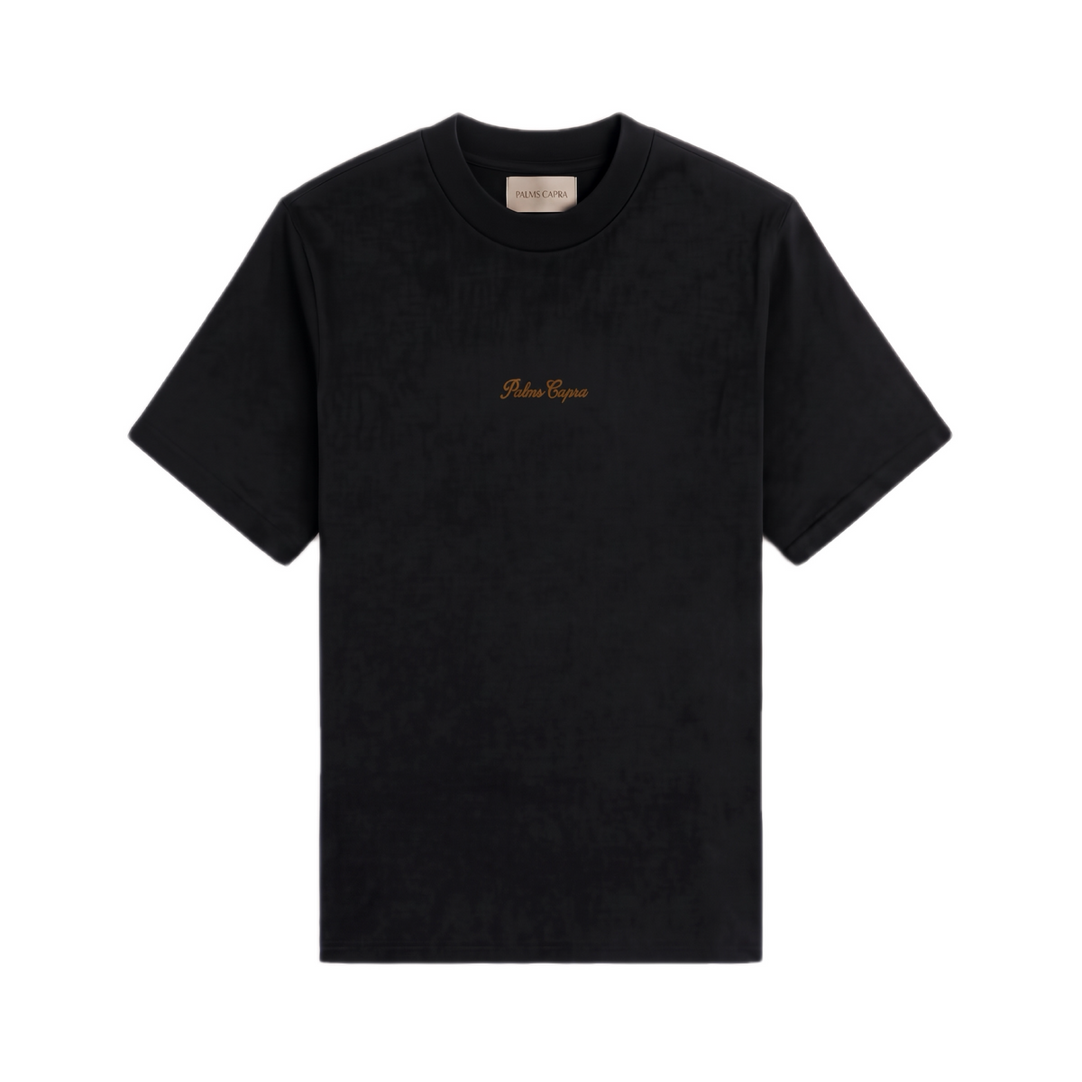 Palms Embroidered Black T-Shirt