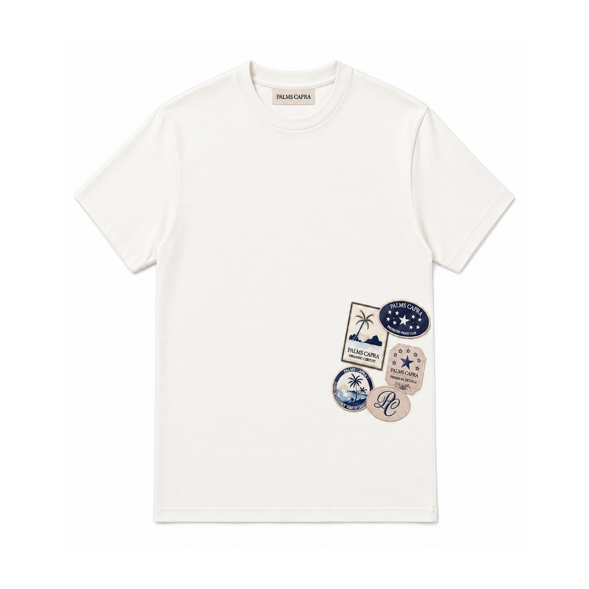 PC Patches Ivory T-Shirt
